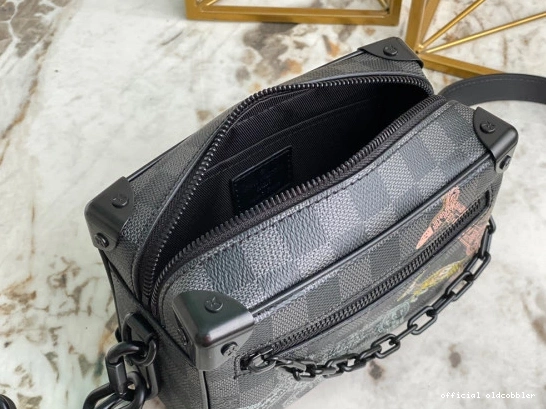Official oldcobbler VUITTON TRUNK LOUIS SOFT MINI 0730